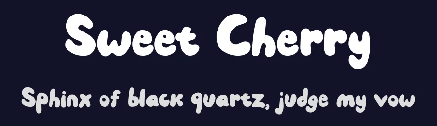 Sweet Cherry by Typefactoryco — Decorative Font — thumbnail 2