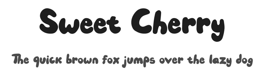 Sweet Cherry by Typefactoryco — Decorative Font