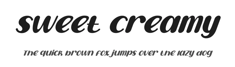 Sweet Creamy
