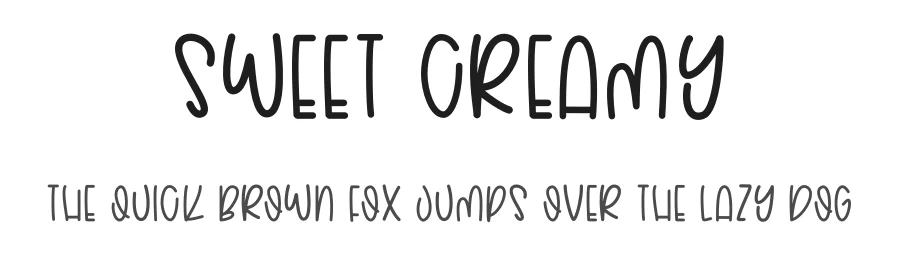 Sweet Creamy