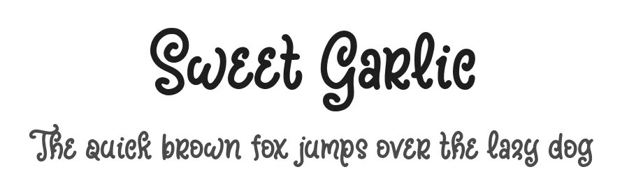 Sweet Garlic