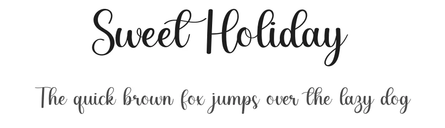 Sweet Holiday