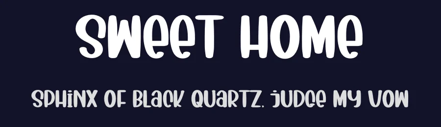 Sweet Home by Inermedia Studio — Decorative Font — thumbnail 2