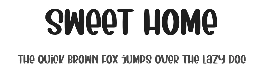 Sweet Home by Inermedia Studio — Decorative Font