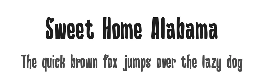 Sweet Home Alabama