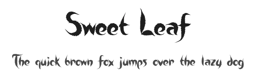 Sweet Leaf by Gaut Fonts — Decorative Font