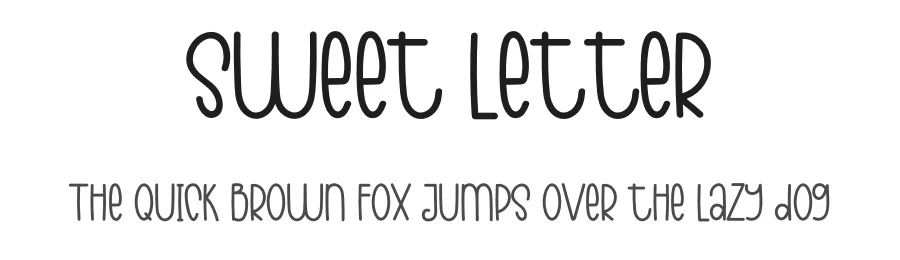 Sweet Letter