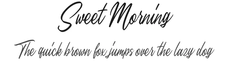 Sweet Morning