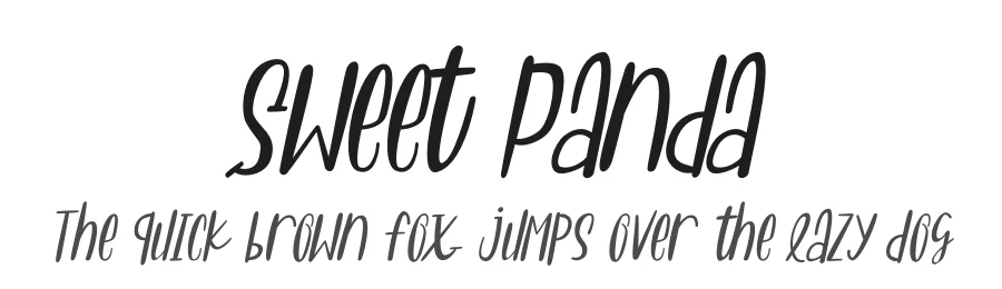Sweet Panda
