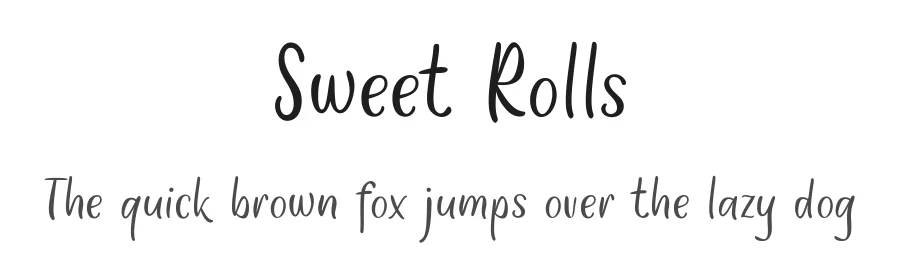 Sweet Rolls