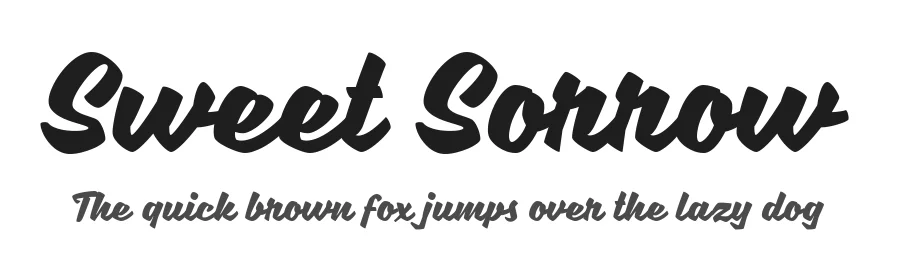 Sweet Sorrow