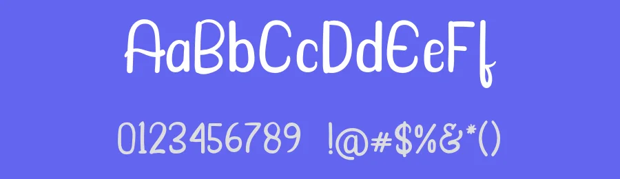 Sweeta by Letter Jos — Script Handwritten Font — thumbnail 3