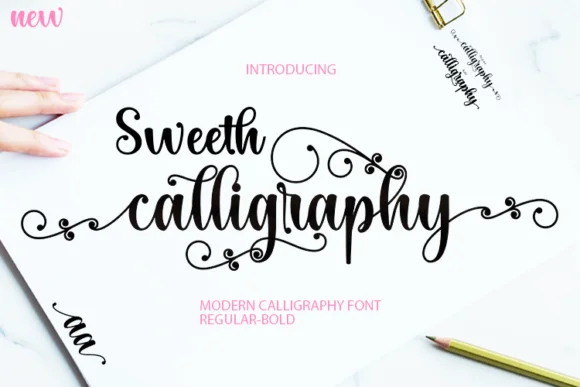 Sweeth Calligraphy Font by Stellar Studio — Script Handwritten Font