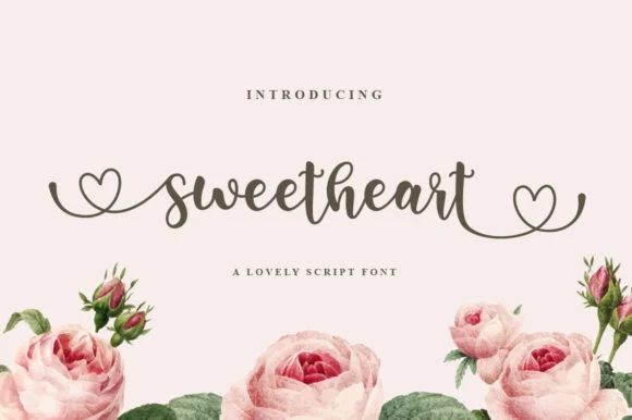 Sweetheart Font by fanastudio by fanastudio — Script Handwritten Font
