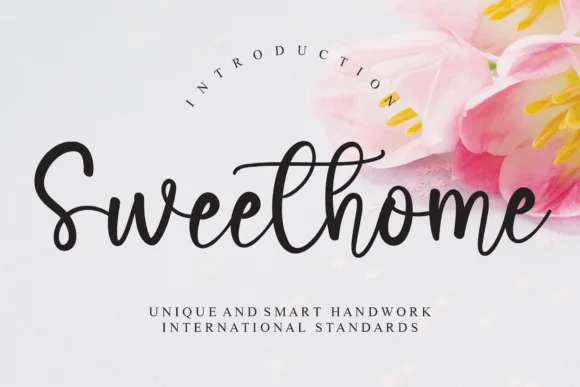 Sweethome Font by Misterletter.co by Misterletter.co — Script Handwritten Font
