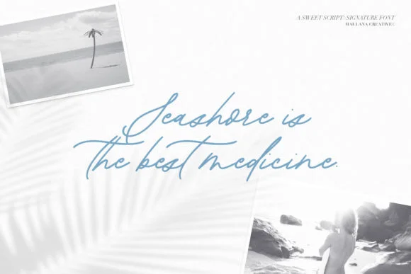 Sweetshore Font by Maulana Creative — Script Handwritten Font — thumbnail 7