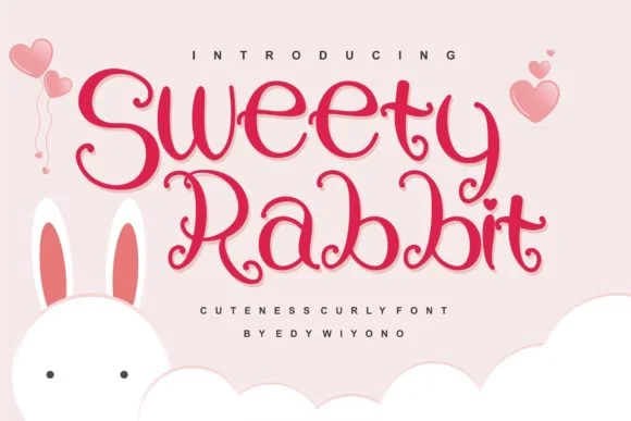 Sweety Rabbit Font by edywiyonopp — Script Handwritten Font