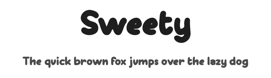 Sweety by Hanna Bie — Decorative Font