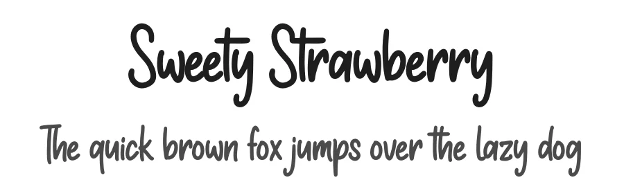 Sweety Strawberry