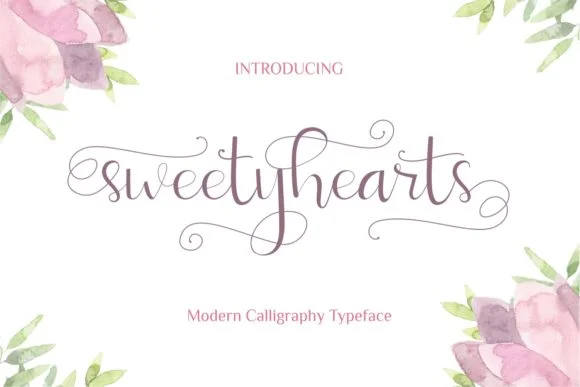 Sweetyhearts Font by putracetol — Script Handwritten Font
