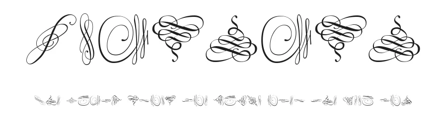 Swinging by Manfred Klein — Dingbats Font