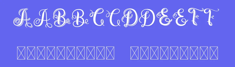 Swirly Letters by Variatype — Decorative Font — thumbnail 3