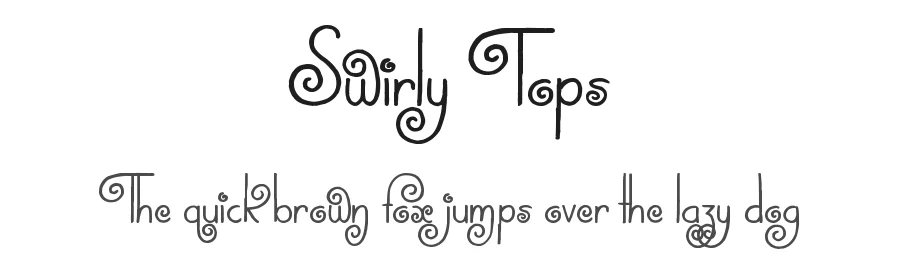 Swirly Tops