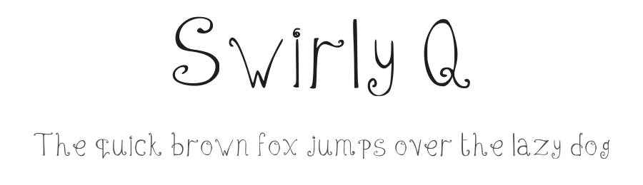 Swirly Q