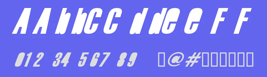 Swis AntiNormal by Marcio Hirosse /// Fabrika De Typos — Decorative Font — thumbnail 3