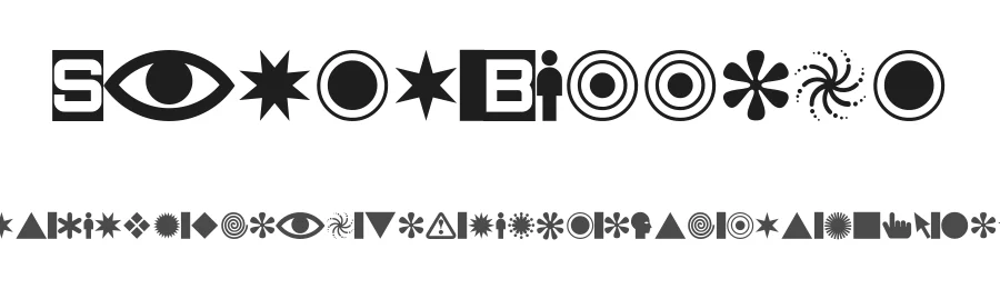 Swish Buttons by Nick's Fonts — Dingbats Font