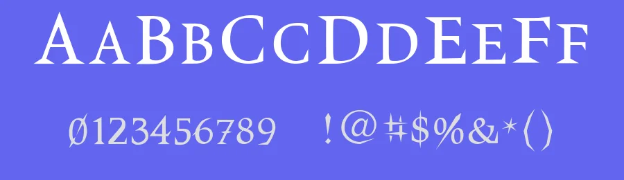 VTC Switchblade Romance by Vigilante Typeface Corporation — Serif Font — thumbnail 3