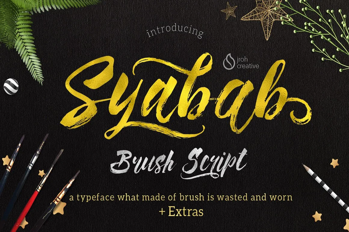 Syabab Font by JROH Creative β Script Handwritten Font