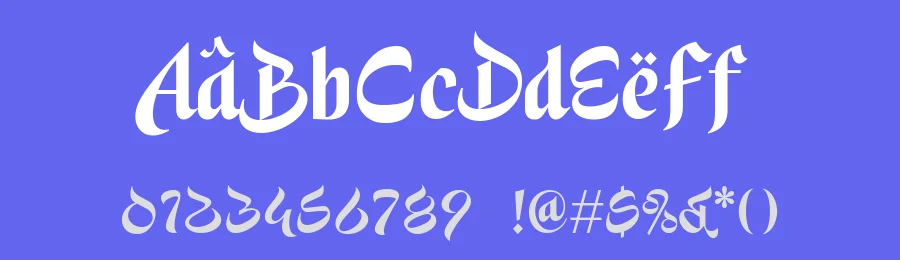 Syamsiah Arabic by Four Lines — Decorative Font — thumbnail 3