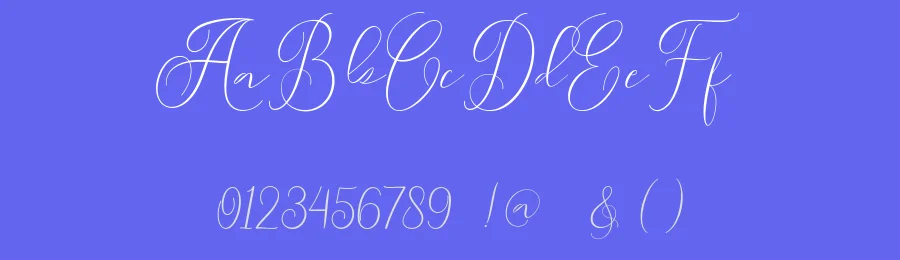 Sydnee by aqr typeface — Script Handwritten Font — thumbnail 3