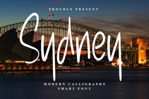Sydney Font by FreshTypeINK by FreshTypeINK — Script Handwritten Font