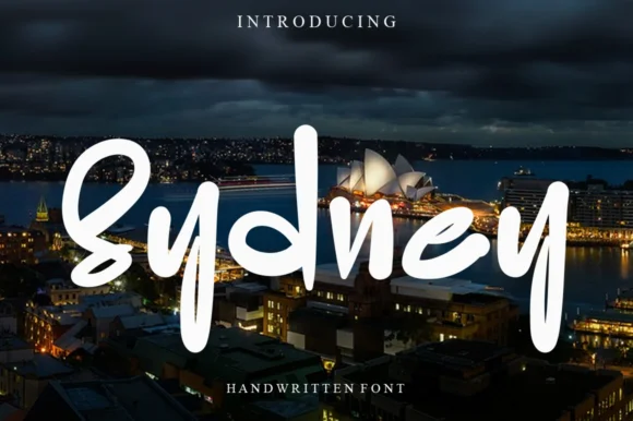 Sydney Font by Garcio by Garcio — Script Handwritten Font