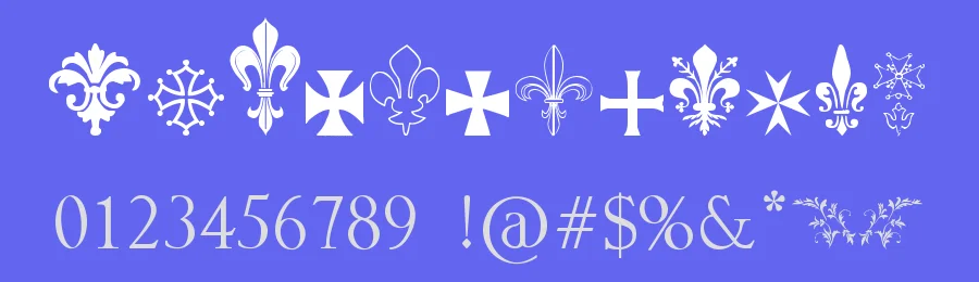 Symbol Crucifix by Alp — Dingbats Font — thumbnail 3