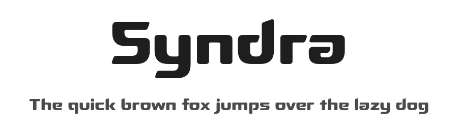 Syndra by Typodermic Fonts โ Display Font