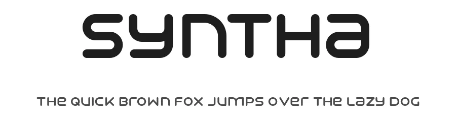 Syntha by Neogrey Creative — Display Font