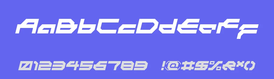 Synthek LDR by Neoqueto — Display Font — thumbnail 3