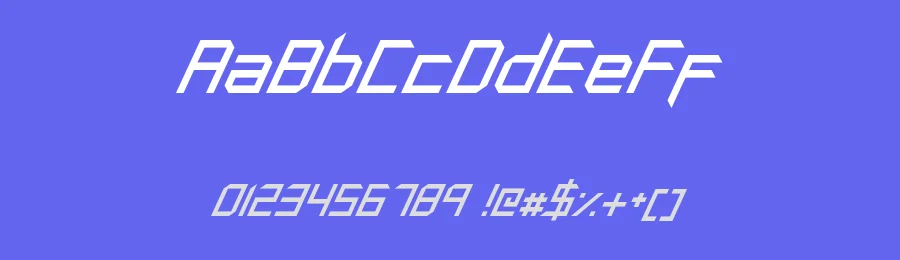 Synthetic Sharps by Hawtpixel — Display Font — thumbnail 3