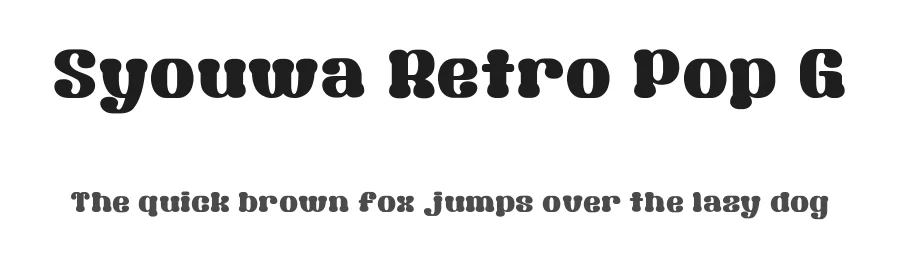 Syouwa Retro Pop G