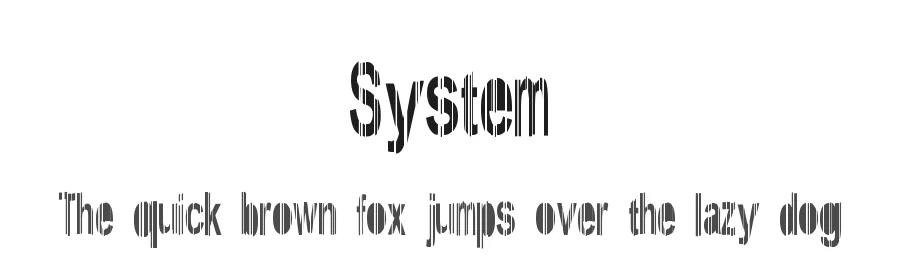 System