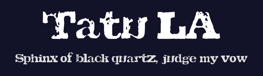 Tatu LA by Wrog — Decorative Font — thumbnail 2
