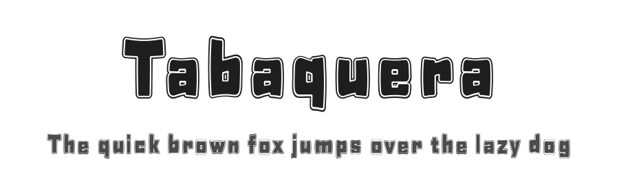 Tabaquera by deFharo — Decorative Font