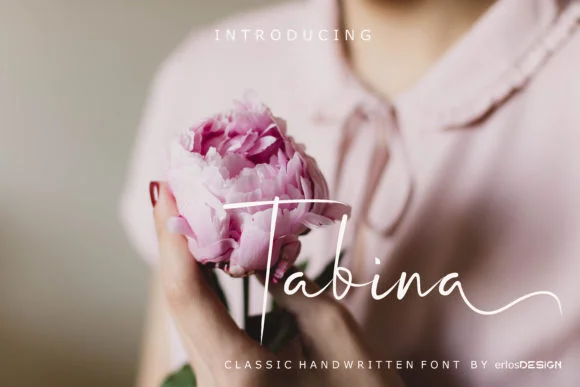 Tabina Font by erlosDESIGN — Script Handwritten Font