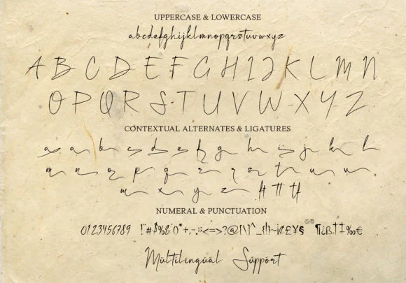 Tabina Font by erlosDESIGN — Script Handwritten Font — thumbnail 9