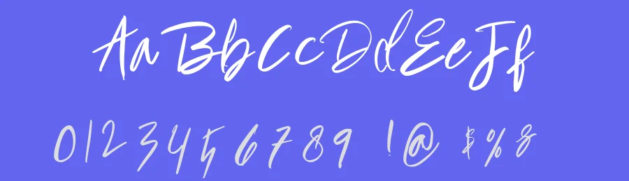 Tabitha Smest by mightype — Script Handwritten Font — thumbnail 3