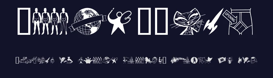 TackODing by Tack-O-Rama — Dingbats Font — thumbnail 2