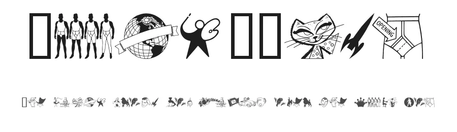 TackODing by Tack-O-Rama — Dingbats Font
